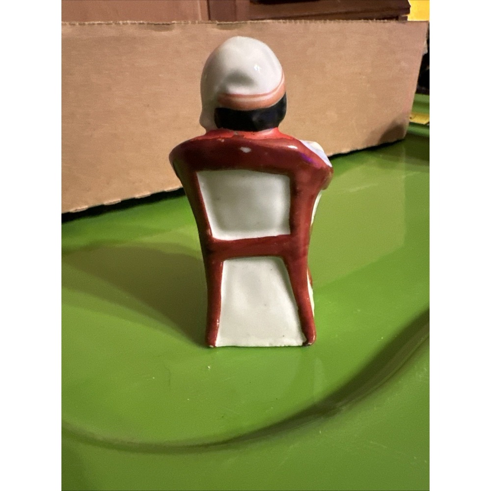 vintage porcelain figurine incense/toothpick‎ holder made in Occupied Japan. - Picture 4 of 8